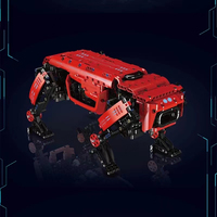 Mould King 15067S nuevo Robot RC técnico motorizado Boston Dynamics AlphaDog modelo DIY juguetes para niños juegos de bloques de construcción