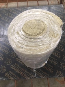 Rouleau de laine de roche en maille métallique isolante thermique et acoustique, 60 kg/m3, 80 kg/m3, 50 mm, 100 mm, prix économique - Product Image 6