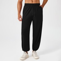 Pantalon de jogging cargo léger pour homme avec taille élastique extensible pour l'entraînement sportif
