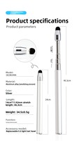 Stylet capacitif passif WENKU grand format en métal, extensible, pour écran tactile, avec rejet de la paume, pour tablette interactive pour enfants
