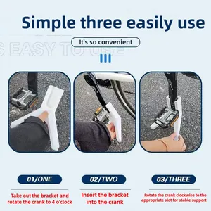 Rak Parkir Belakang Sepeda untuk Bersepeda di Jalan Raya dan Bersepeda Off-Road dengan <span class=keywords><strong>Pedal</strong></span> Frame <span class=keywords><strong>Kickstand</strong></span> yang Praktis untuk Bersepeda di Pegunungan - Product Image 6