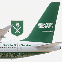 Fret aérien porte à porte Service transitaire Agent d'expédition Taux DDP de la Chine à l'Arabie saoudite Riyad Jeddah