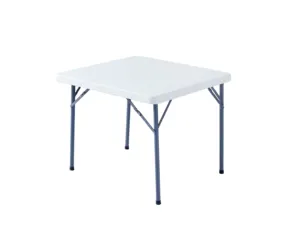 Obral meja plastik persegi lipat 6 kaki penggunaan luar ruangan kualitas bagus