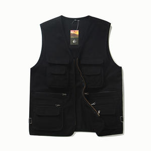 Gilet Cargo 100 % Coton Multi-Poches pour <span class=keywords><strong>Homme</strong></span>, Idéal Escalade, Tir, Photographie, Pêcheur et Journaliste - Product Image 5