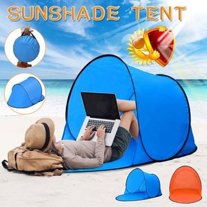 Promotion POP up Beach <b>Tent</b> Sun Shelter with Quick Set up Waterproof Beach <b>Canopy</b> With Custom Logo 1-2 Person for Beach Gifts - Product Image 6