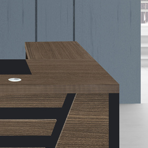 Muebles <span class=keywords><strong>de</strong></span> Oficina, Escritorio Ejecutivo, Escritorio <span class=keywords><strong>de</strong></span> Computadora Moderno y Simple con Combinación <span class=keywords><strong>de</strong></span> Silla, Escritorio <span class=keywords><strong>Administrativo</strong></span> para Gerente <span class=keywords><strong>General</strong></span> y Supervisor - Product Image 5