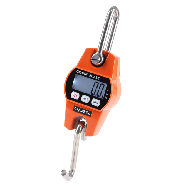 Factory Direct High Quality Portable Electronic Weight Scale Hanging Crane Scale 300kg Capacity 100g
