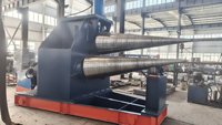 Machine à cintrer les plaques en acier et en aluminium à 3 rouleaux coniques, haute qualité, longue durée de vie, vente directe d'usine en Chine