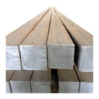 Tôles d'acier au carbone SS400 3sp 5sp 45X45 100X100 130X130 150X150, billettes de première qualité laminées à chaud ASTM/JIS/AiSi/DIN/BS, découpe et pliage