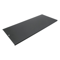 Cannelle de câblage en treillis métallique noir 500x100mm en acier galvanisé pour parking commercial, sous-sol, ventilation et éclairage