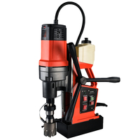 Perceuse magnétique industrielle professionnelle électrique robuste 2600W, diamètre de perçage max. 120mm, pour forets hélicoïdaux 44mm, force de serrage 19000N, pour métal, garantie 1 an