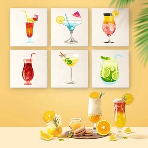 Kit de peinture par numéros XIXI Mini 6 fleurs pour adultes et enfants, ensemble de peinture à l'huile sur toile DIY, cadeau personnalisé, vente en gros - Product Image 3