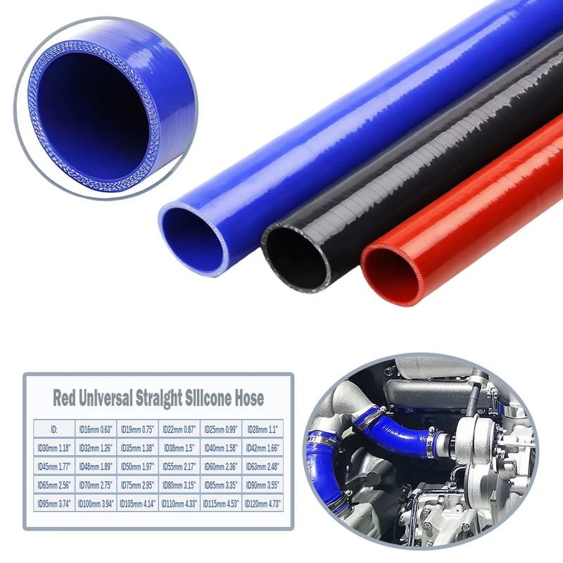 High Temp Straight Silicone Intercooler Tube