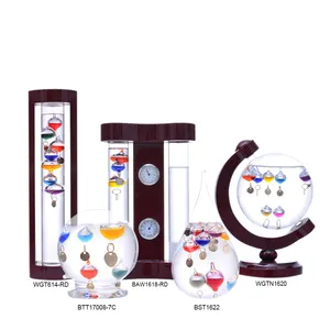 Galileo thermometer Color Ball Thermometer Glass Barometer