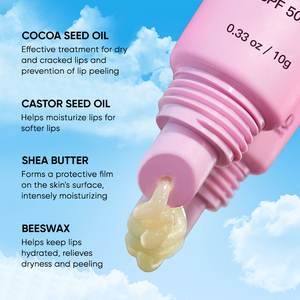 Oem Odm Cocoa Seed Oil Hypoallergenic Lip Treatment Deeply Moisture Uva/Uvb Protection Lip Balm Ultra <strong>Spf</strong> <strong>50</strong> Lip Sunscreen - Product Image 4
