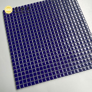 Precio de fábrica diseño moderno <span class=keywords><strong>Mini</strong></span> cuadrado azul oscuro mosaico de cerámica para pared piso Backsplash cocina baño <span class=keywords><strong>piscina</strong></span> - Product Image 4