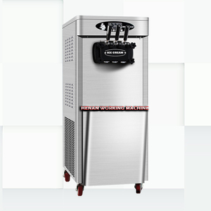 Bảng Top <span class=keywords><strong>Ice</strong></span> Cream Maker 3 Hương Vị Mềm <span class=keywords><strong>Ice</strong></span> Cream Máy Đông Lạnh Tiếp Thị Thông Thường Thép Key Không Gỉ Thời Gian Điện Sữa Trộn - Product Image 1