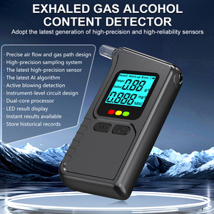 Tragbarer Professioneller Hochpräziser Digitaler Atemalkoholtester Fortschrittlicher Halbleitersensor Kontaktloser Mundstücktester - Product Image 3