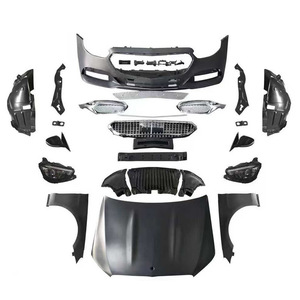 Kit de modification pour Mercedes-Benz Classe E W212 (modèles 2009-2015) : Amélioration W213 (ancien vers nouveau) avec emblème vertical <span class=keywords><strong>AMG</strong></span> Maybach en PP - Product Image 5