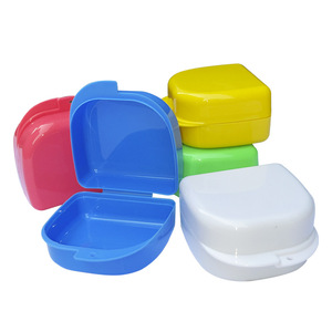 Large <b>Denture</b> Care Storage <b>Box</b> with Medium Opening Complete Mouth Dental Tray Retainer Cleaning Case - Product Image 4