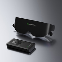 Lunettes intelligentes VR Mosslife : Expérience de visionnage de films panoramiques immersifs style IMAX, connectées au smartphone, avec IA, modèle exclusif