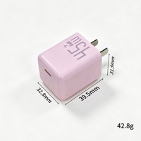 Chargeur mural USB Type C personnalisé avec prise américaine 45W 5V 3A 9V 3A 12V 20V, chargeur PD GAN