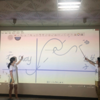 WEDIDIT Tableau blanc interactif Multi Points Équipement d'enseignement universitaire Tableau blanc intelligent Stylo Tableau blanc interactif tactile