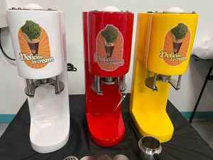 Máquina Profesional de Alta Velocidad para Hacer Fideos Italianos, de Buen Rendimiento, para Heladerías, Máquina de Helado Suave Tipo Espagueti - Product Image 5