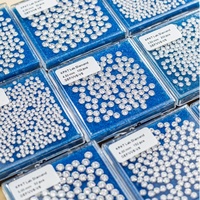 Precio al por Mayor para Diamantes Sueltos Cultivados en Laboratorio de Corte Excelente, Blancos, DEF VS VVS, Diamantes Cultivados en Laboratorio HPHT Reales, de 0.9-1 mm, en Existencia