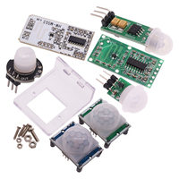 Module détecteur de mouvement infrarouge pyroélectrique miniature PIR AM312 HC-SR501 HC-SR505 MH-SR602 avec support pour Arduino