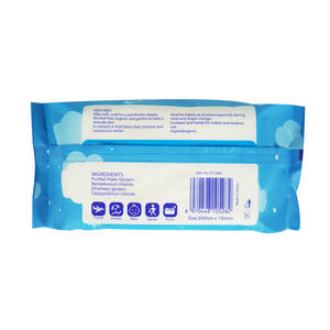 Lenços umedecidos descartáveis baratos para bebês, lenços umedecidos de mão e boca, produtos de marca própria, sensíveis à água, para bebês - Product Image 2