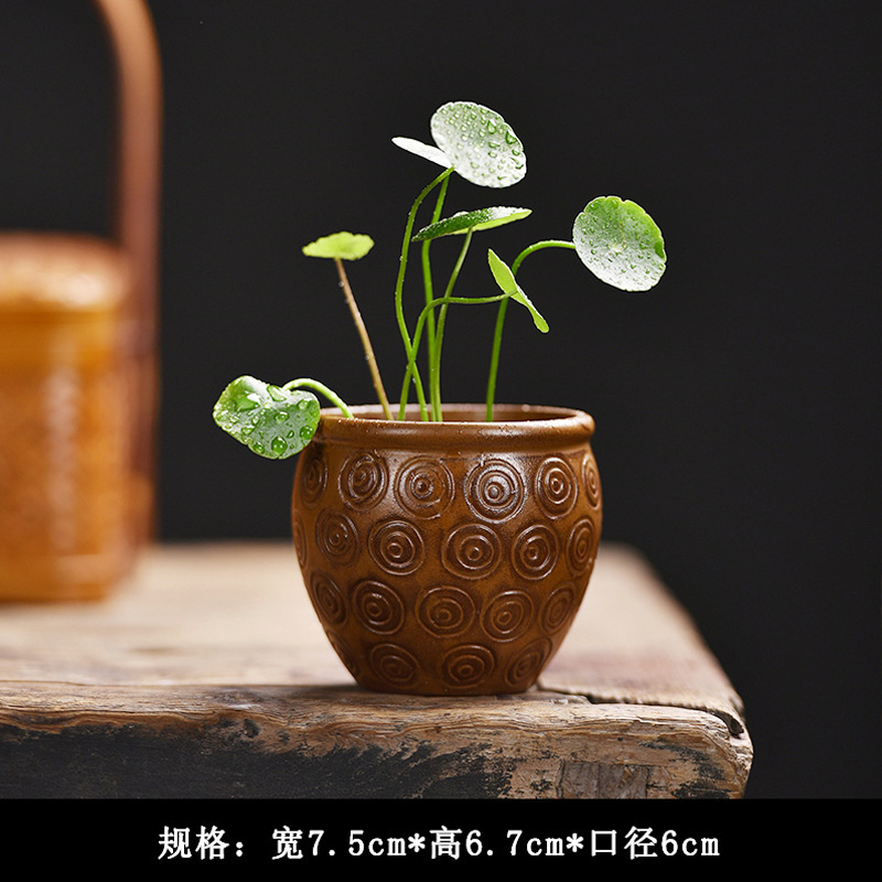 Vintage flower (large)-water tank