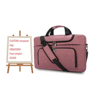 Manufacturer Custom New Leisure Business Travel Waterproof Computer Briefcases Shoulder Laptop Bag For Men Women