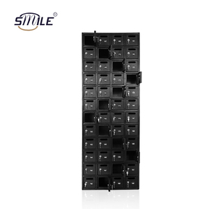 CHNSMILE OEM Boîte aux lettres en acier multi-portes Boîte aux lettres en métal à combinaison blanche Serrure à <span class=keywords><strong>clé</strong></span> Boîte aux lettres en métal de jardin - Product Image 1