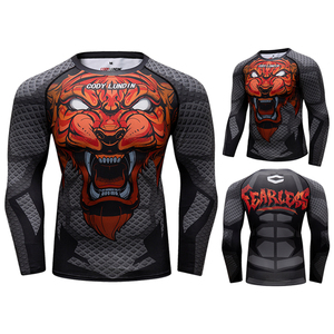 Vêtements de sport Cody Lundin Fitness Wear, vêtements de sport pour hommes, t-shirt de sport, logo personnalisé, rashguard - Product Image 3