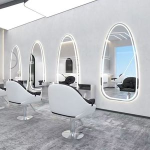 Espejo Colgante Network Red Hot Dye para Salón de Belleza, Barbería y Espejo de Maquillaje para Sala de Estar, Dormitorio y Uso en Centros Comerciales - Product Image 3