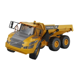 Kippmulden-LKW DoubleE E591-003 Lizenzierter Volvo A40G Knickgelenkter Dumper 2.4G 1:20 6x6 Metall RC Bau-Muldenkipper - Product Image 5