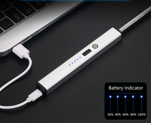 Allumettes longues électroniques pour bougies rechargeables, <span class=keywords><strong>briquet</strong></span> pour cuisinière et gril, <span class=keywords><strong>briquet</strong></span> à gaz de cuisine, <span class=keywords><strong>briquet</strong></span> à arc pour barbecue et camping - Product Image 6