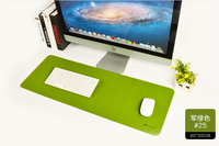 Tapis de souris écologique à design personnalisé, tissu en feutre de polyester vierge, décoration de table et accessoire