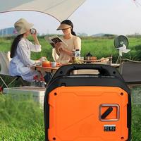 Générateur à essence à onduleur refroidi par air de qualité professionnelle H3500 3,5 kW avec démarrage à distance et réservoir de carburant de 7 L pour utilisation en extérieur