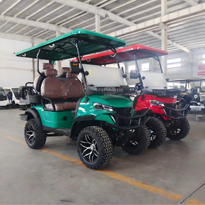 Nouvelle Voiturette de Golf Électrique 4/6/8 Places 2026, 4 Roues, Batterie Lithium 72V, Sûre, Personnalisable, Vente en Gros Directe Usine - Product Image 1