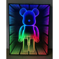 Boîte à lumière LED en acrylique personnalisée Enseigne lumineuse en PVC pour les événements de fête de mariage et l'utilisation du bureau/magasin de détail