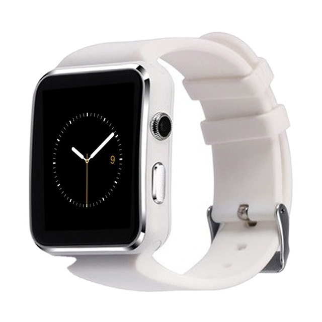X6 BT Camera Smart Watch with Facebook Whatsapp Twitter Sync SMS Support SIM TF Card Android Smartwatch with 4g Sim Support