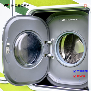 Lavadora-Secadora Automática MOBORV Mini <span class=keywords><strong>de</strong></span> Pared para Autocaravanas, Acero Inoxidable, Carga Frontal, Certificación CCC, para Autocaravanas y <span class=keywords><strong>Caravanas</strong></span> - Product Image 5