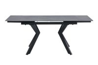Ensemble de table à manger extensible de conception nordique Rectangle carré simple 2-4 chaises dessus en pierre frittée en céramique pour la cuisine pour les hôtels