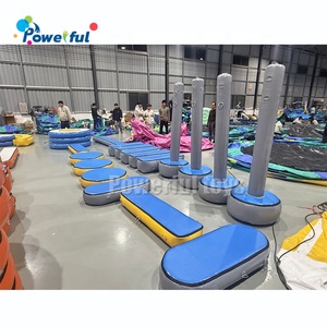 Ninja công viên thách thức các chướng ngại vật Inflatable khối Inflatable Swinging bước Inflatable tại chỗ - Product Image 3