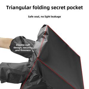 <span class=keywords><strong>Grand</strong></span> <span class=keywords><strong>Format</strong></span> <span class=keywords><strong>Photographie</strong></span> Sac Sombre Pliable Triangle Étanche À <span class=keywords><strong>La</strong></span> Lumière Photo Studio Accessoire Fournitures pour Film Diviseur Accessoires - Product Image 6