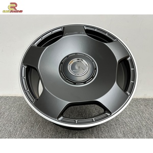 Jantes en aluminium de style B, personnalisées, forgées, noires, pour voitures, 20 pouces, 21 pouces, 22 pouces, 23 pouces, 24 pouces, pour Benz W464 G63 G500 - Product Image 4