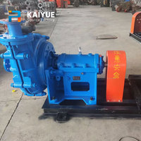 Peralatan Pompa Lumpur Horizontal Tugas Berat yang Kokoh dengan Rangkaian Impeller Volute yang Diperkuat untuk Sirkulasi Pulp Proses Pertambangan KAIYUE