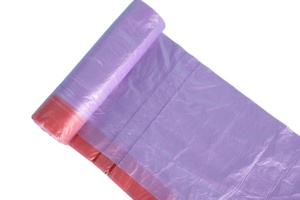 Bolsa de basura con cordón de 4 galones, limpieza de oficina, bolsas de basura con cordón de plástico fuerte y antiexplosión, revestimientos de cubo de basura - Product Image 5